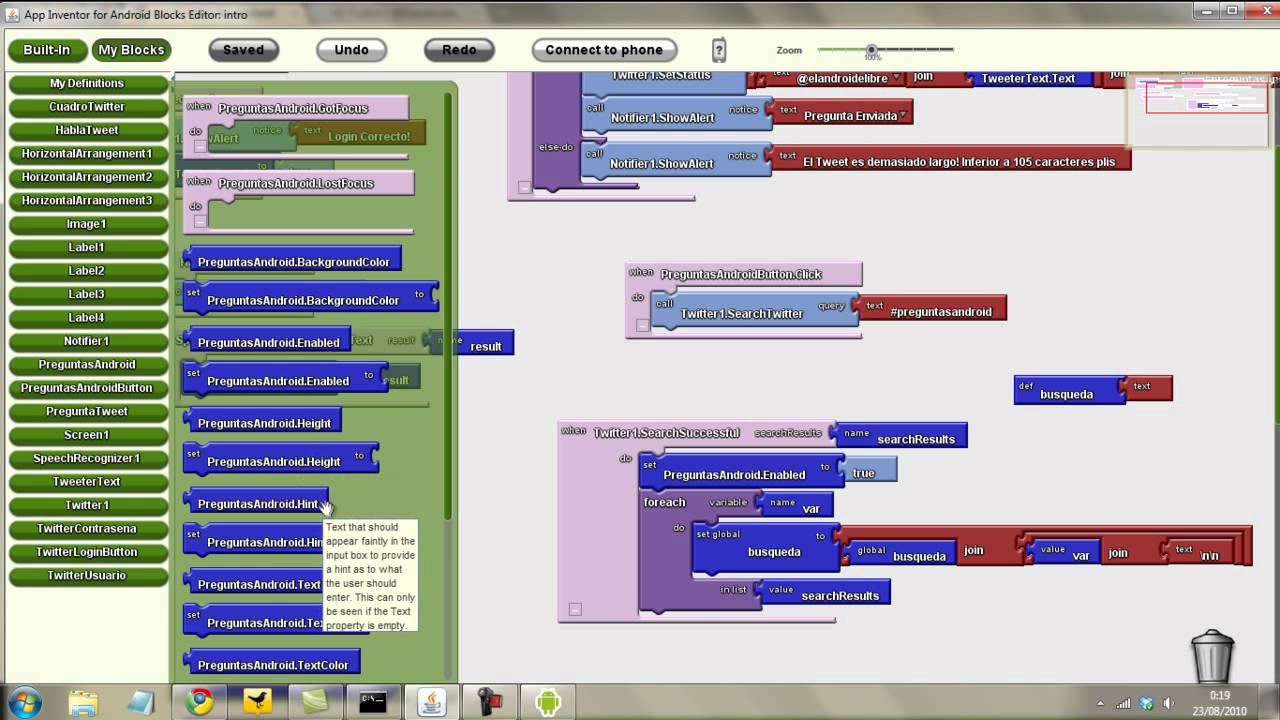 Tutorial AppInventor: Crear una aplicación [Parte3]
