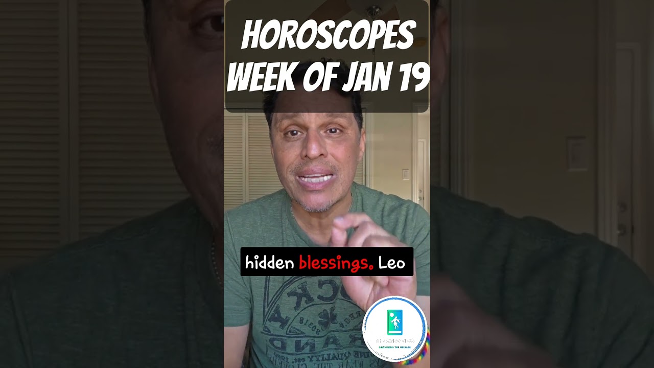 🔮 These are the Horoscopes for the week of January 19, 2026