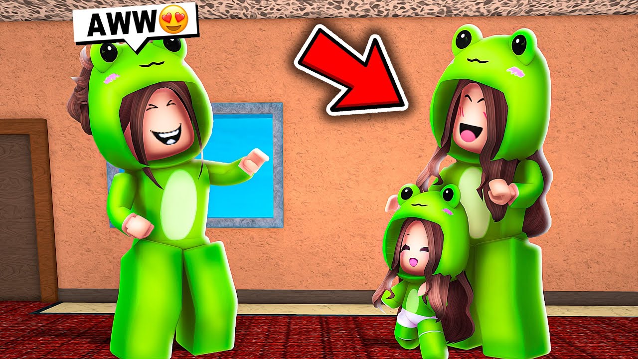 Copying AVATARS with BABY ANGEL in MM2!