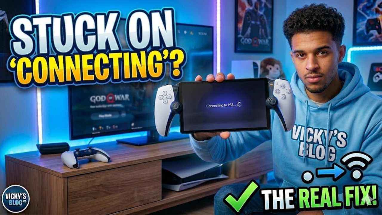 PlayStation Portal зависает на «Подключении к PS5»? (РЕАЛЬНОЕ решение)