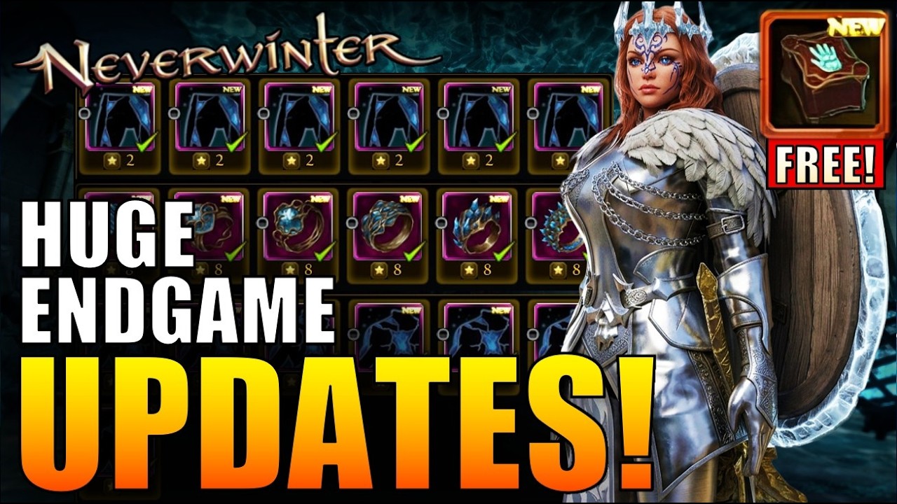 Neverwinter &mdash; НОВЫЕ обновления принесли ОГРОМНЫЕ улучшения в прогрессию эндгейма!