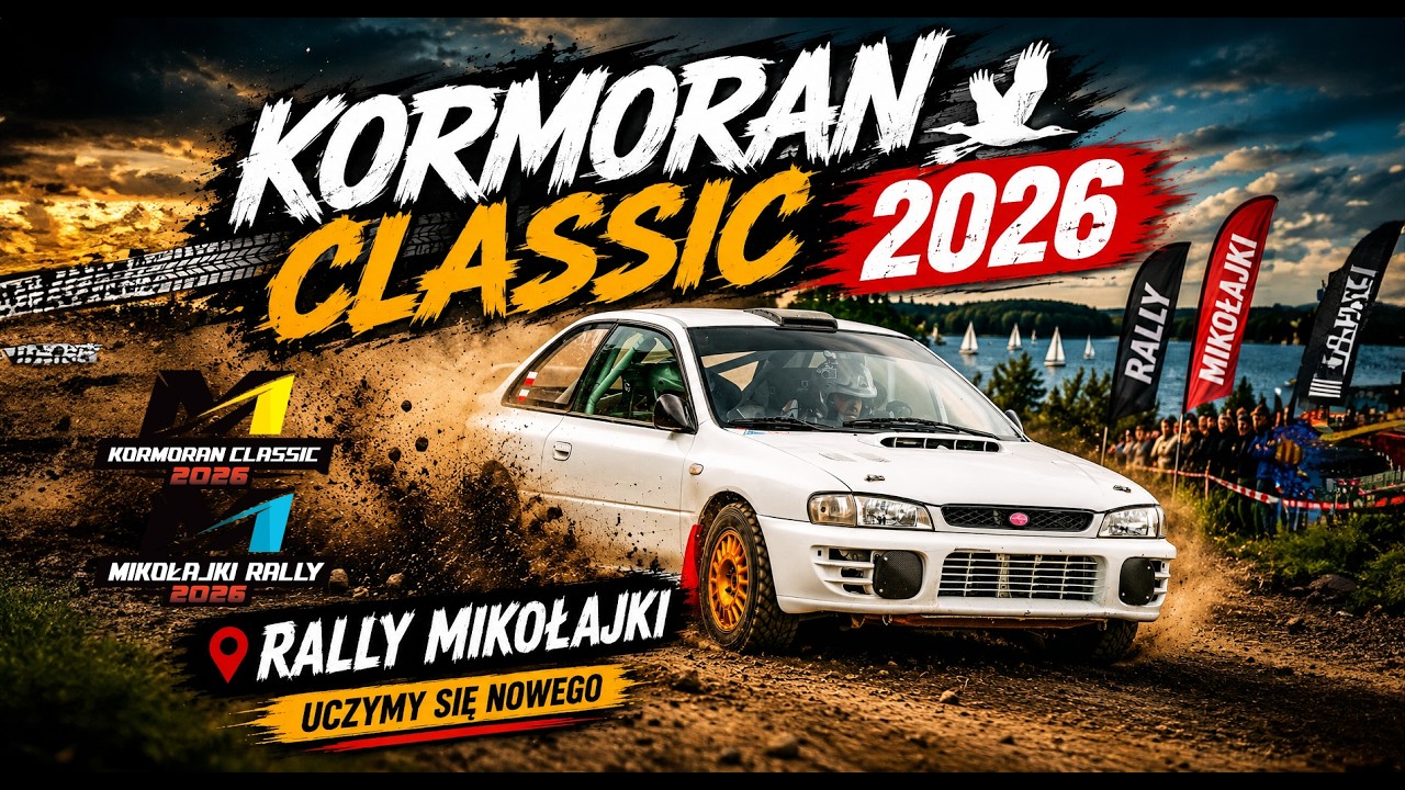 PIERWSZY RAZ W SUBARU IMPREZĄ NA OES! 🔥 Kormoran Classic 2026 | Rally Mikołajki 2026