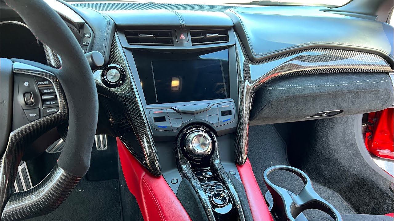 Acura NC1 NSX Full Carbon Fiber Dash Replacement DIY