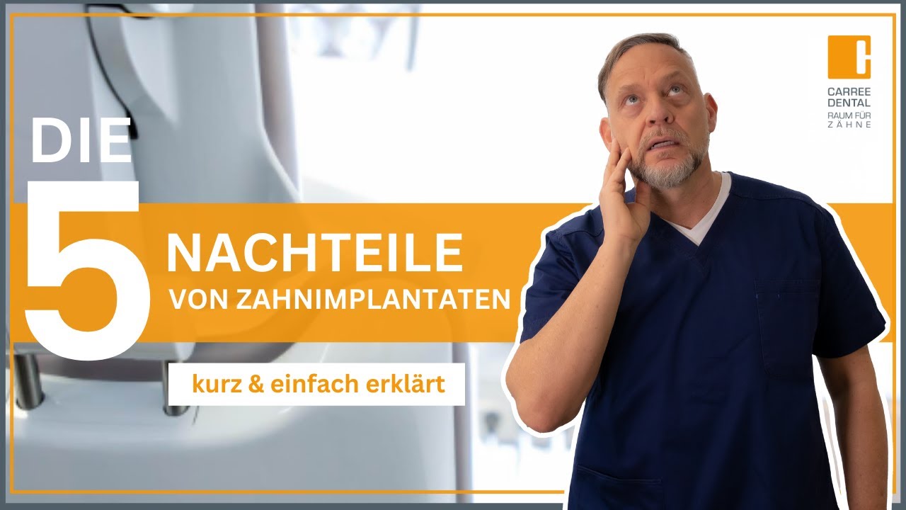 5 Nachteile von Zahnimplantaten: Das solltest du wissen! | Carree Dental Köln