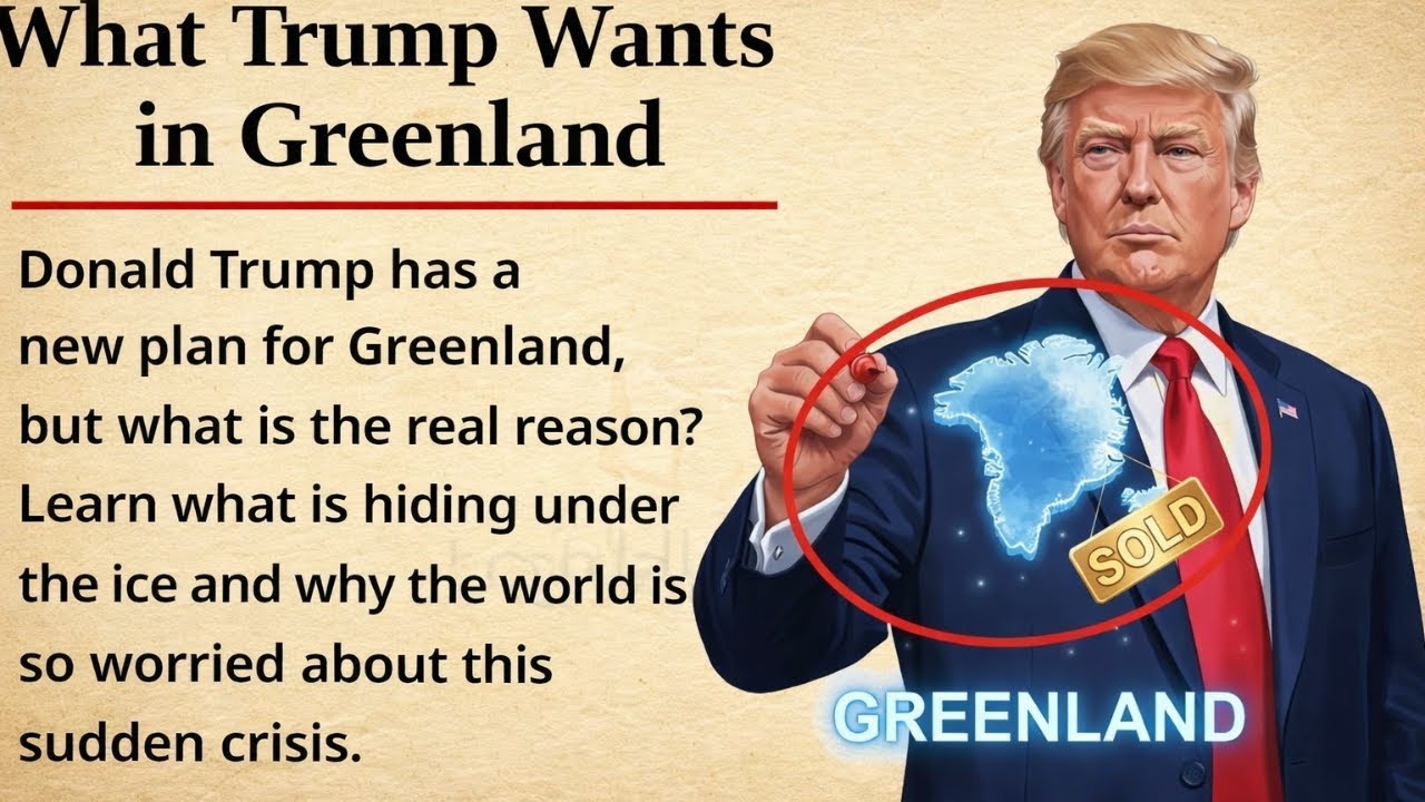 Learn English with Simple News: What Trump Wants in Greenland