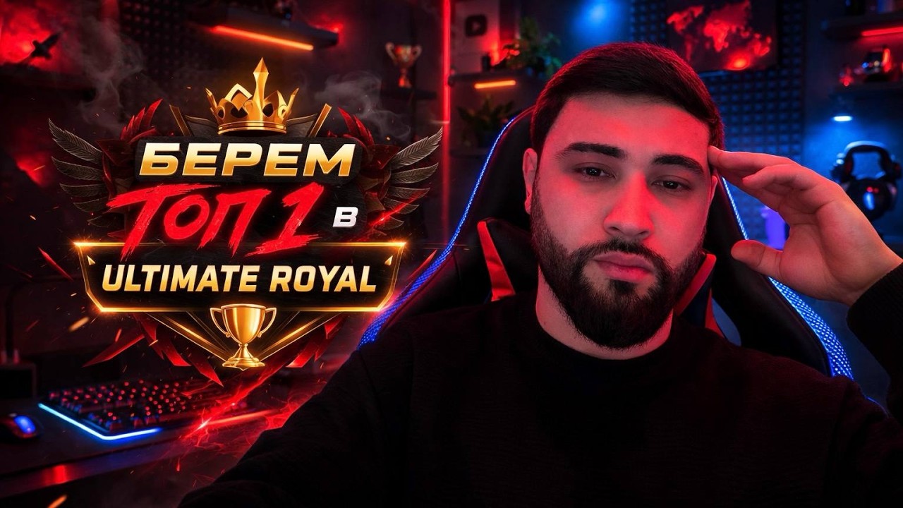 ПОСТАРАЮСЬ БРАТЬ ТОП 1 В ULTIMATE ROYAL ! PUBG