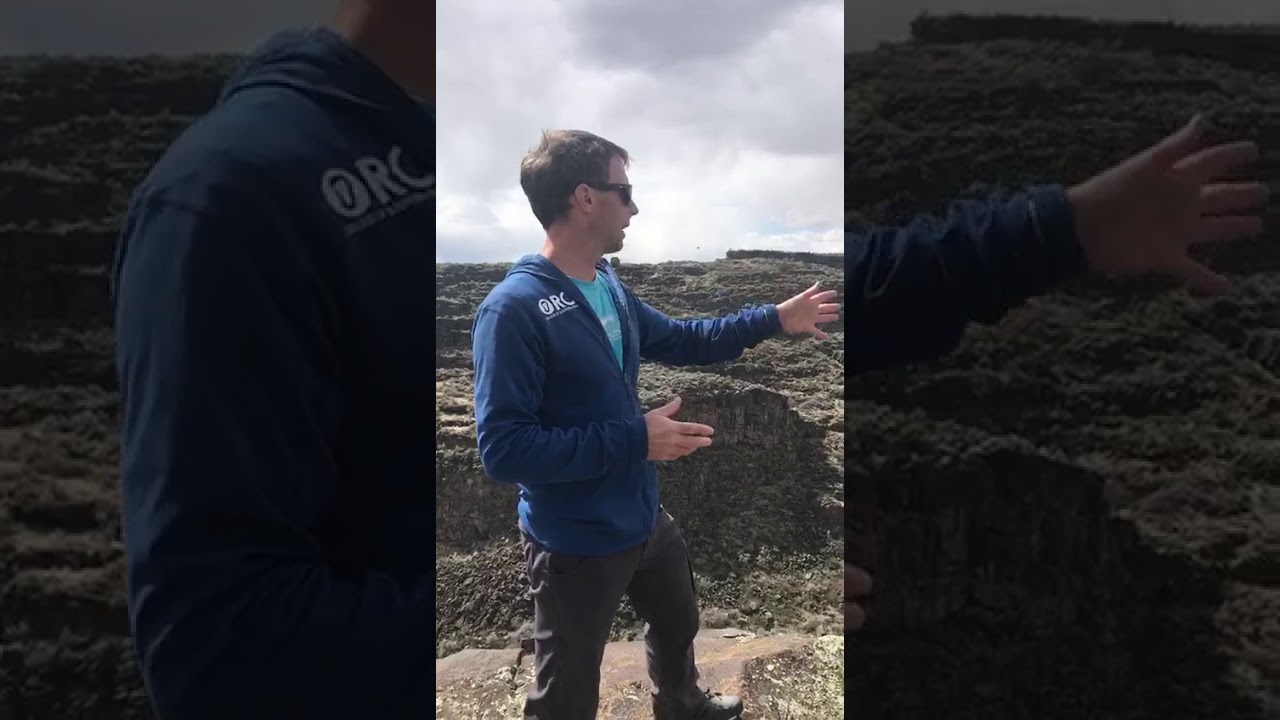 Geology of Devils Corral, Snake River Canyon, Idaho