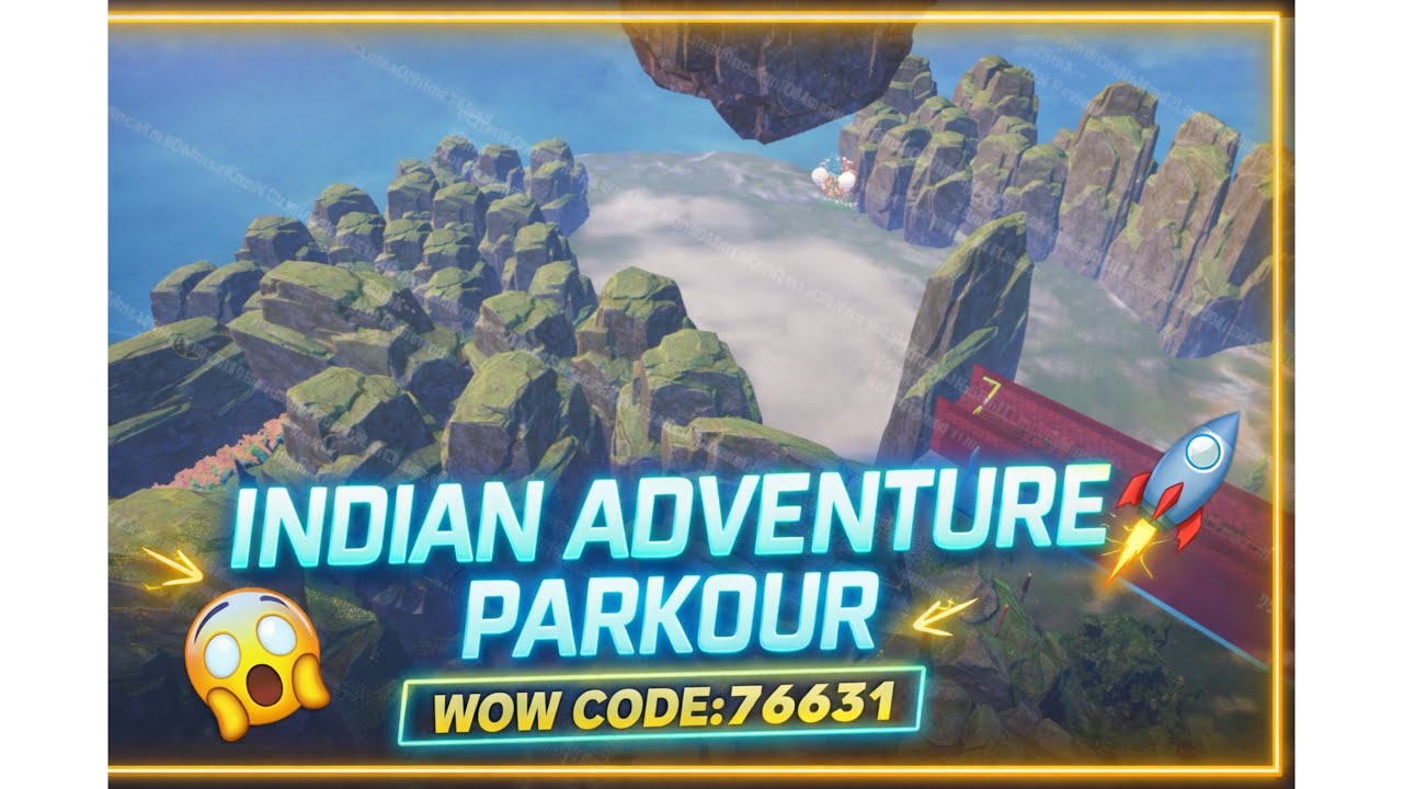 Indian Adventure Parkour 🔥 | BGMI WOW Mode 😱 Hardest Map Ever | WOW Code 76631 #bgmi #wowmode 