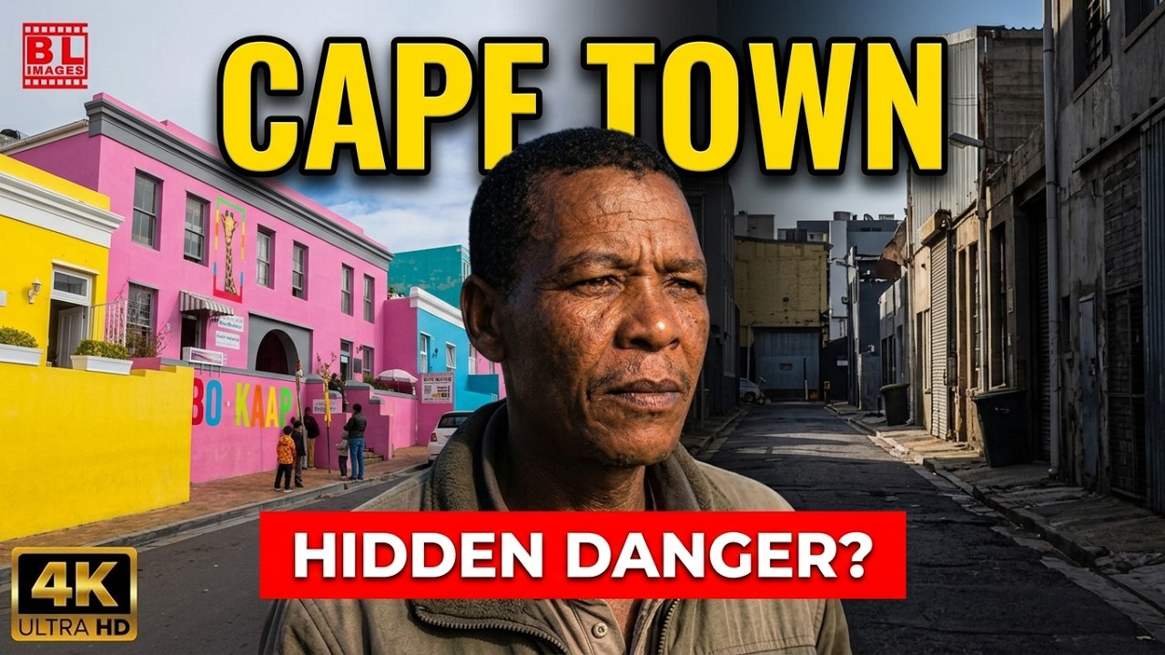 Самый яркий прогулочный маршрут Кейптауна: из Бо-Каапа на набережную V&A Waterfront, 4K