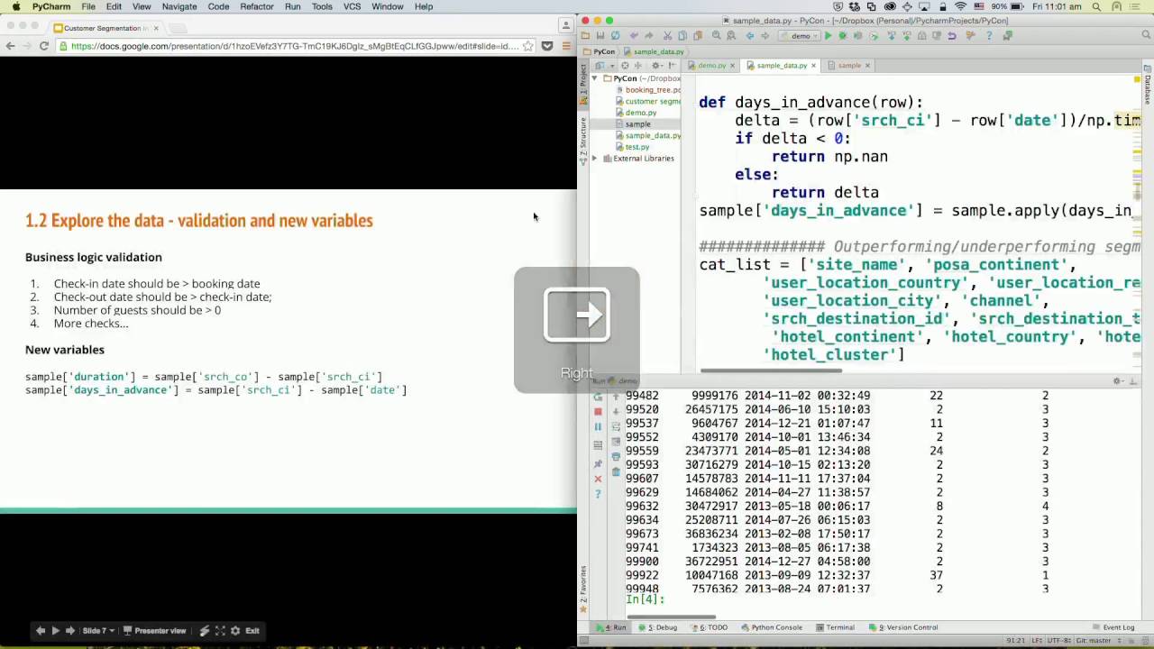 Customer Segmentation in Python - PyConSG 2016
