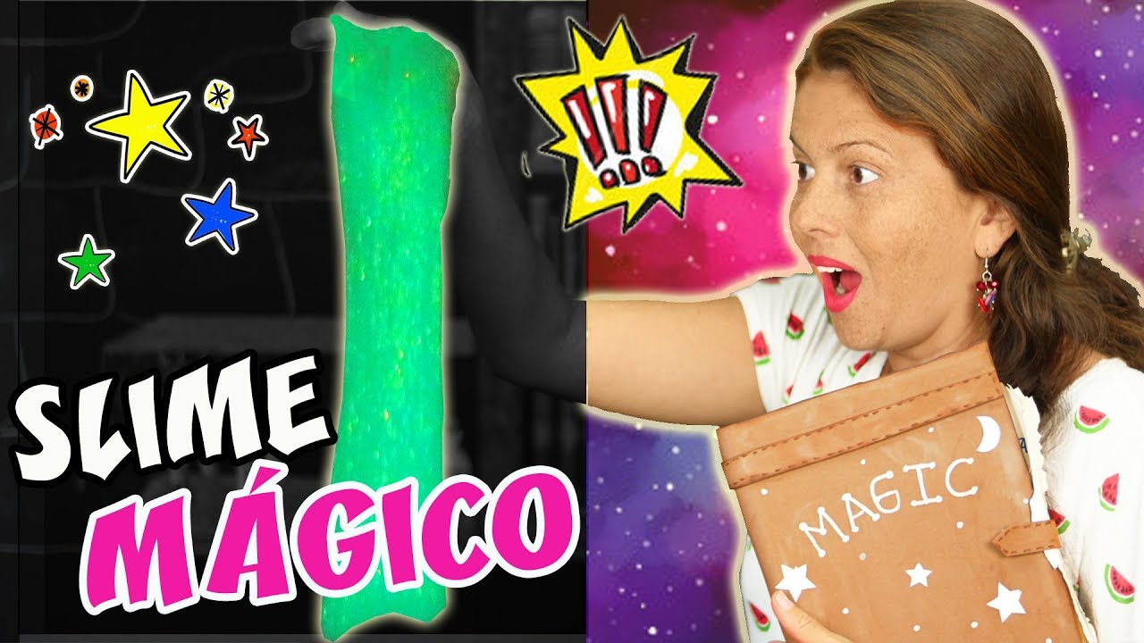 SLIME M&Aacute;GICO - Utiles Escolares que Brillan - DIY Regreso a Clases | Manualidades aPasos