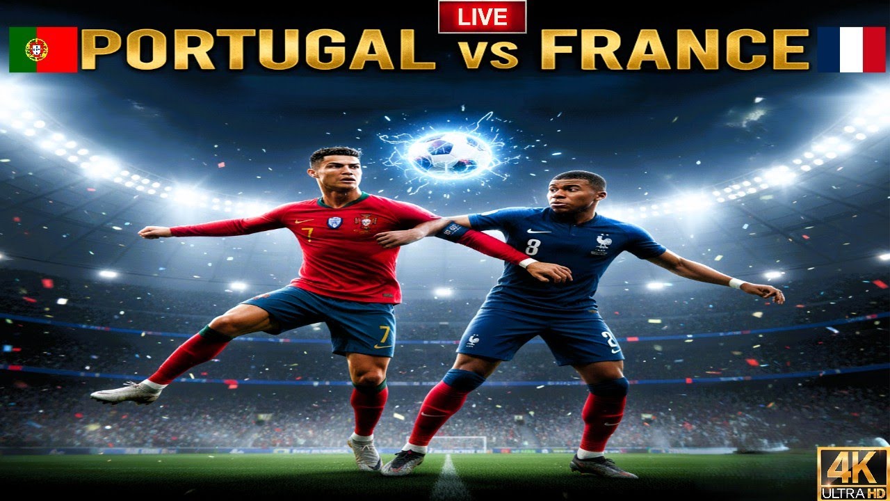 PORTUGAL vs FRANCE – FULL MATCH HIGHLIGHTS! 😱🔥 RONALDO VS MBAPPÉ SHOWDOWN!