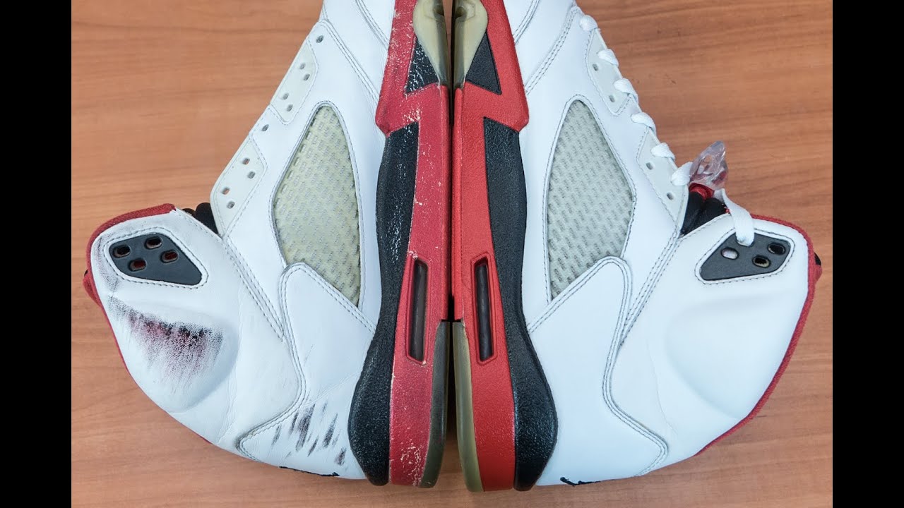 Restorations with Vick - Air Jordan Fire Red 5 Restoration