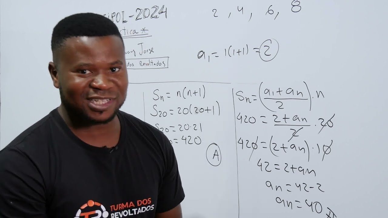 ACIPOL - EXAME DE ADMISSÃO DE MATEMÁTICA - 2024 - RESOLUÇÃO