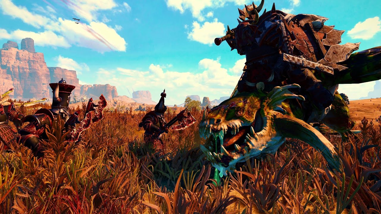 Chaos Dwarfs Vs Greenskins | Total War Warhammer 3 Cinematic Battle