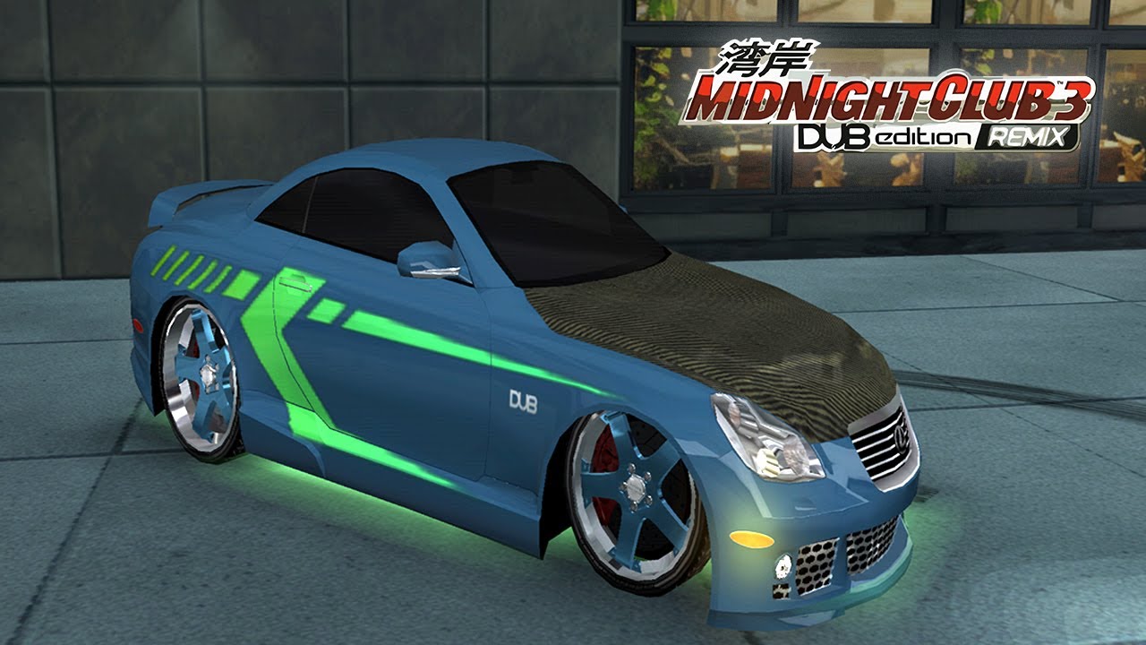 Midnight Club 3: Dub Edition Remix │ Lexus SC430 │ Detroit  (PCSX2) 4K 60FPS