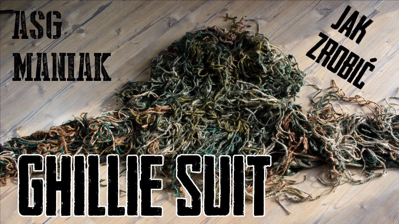 ASG Maniak #30 Ghillie Suit / Viper Hood - JAK ZROBIĆ? Poradnik.