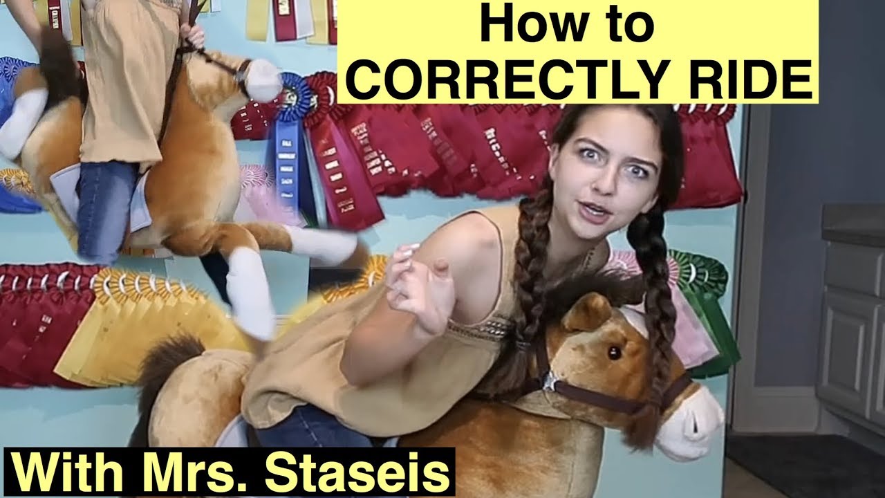 How to CORRECTLY ride a HORSE!! (SKIT)