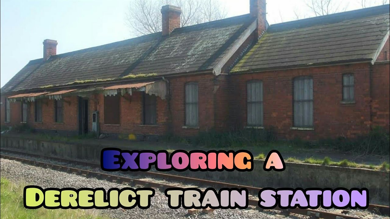 exploring an abandoned railway station in lydd Kent, abandoned places UK