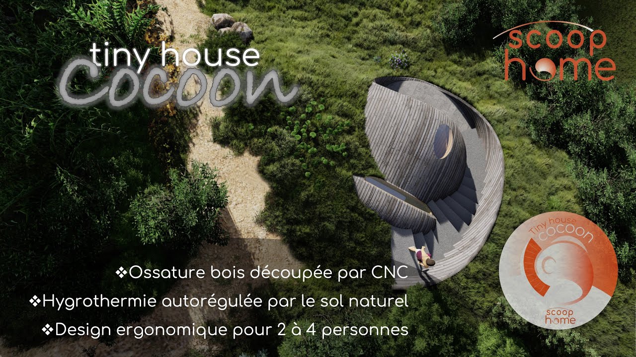 Tiny house Cocoon | habitat alternatif, insolite et écologique
