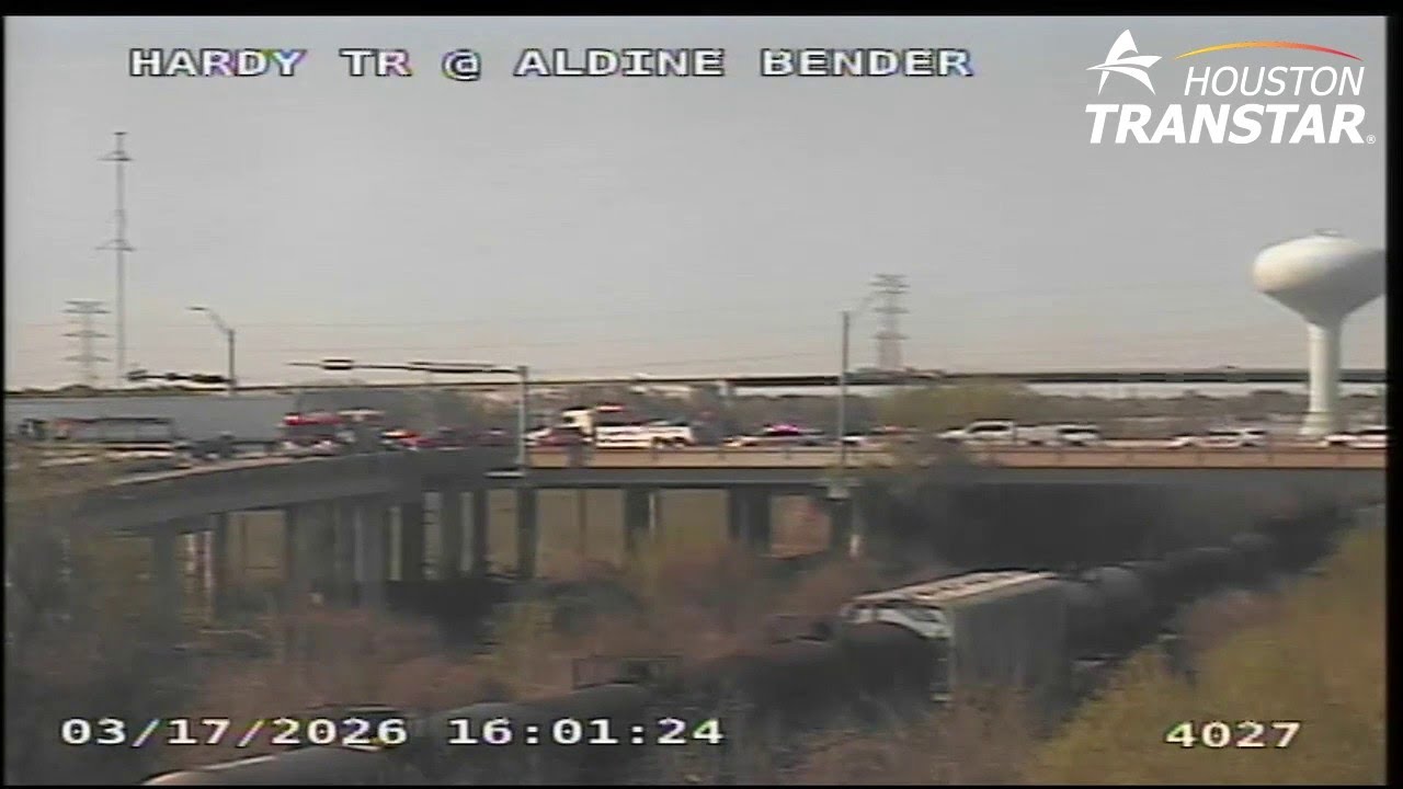 WATCH LIVE: Deputy injured in crash on Aldine Bender