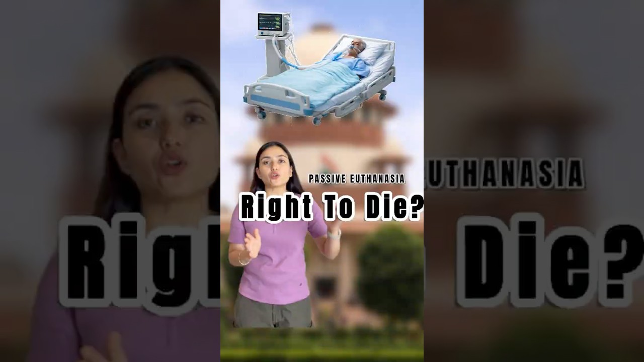 Passive Euthanasia in India | Harish Rana Case Explained | Right to Die? #law #shorts #supremecourt