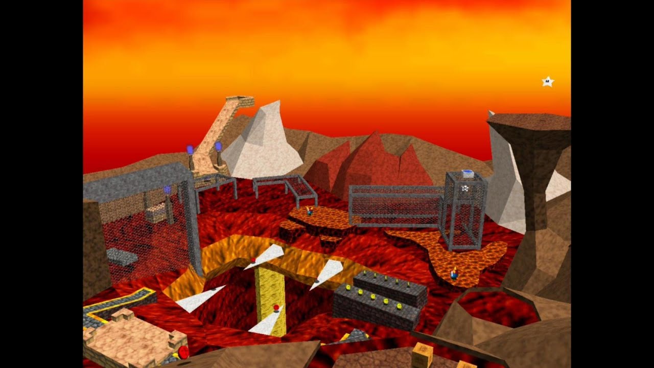 【改造マリオ64BGM】『Super Mario Galaxy』Melty Molten Galaxy (Type-D)