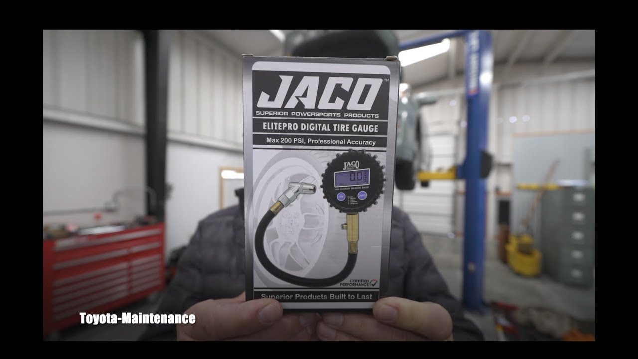 Профессиональный прецизионный манометр для шин от JACO