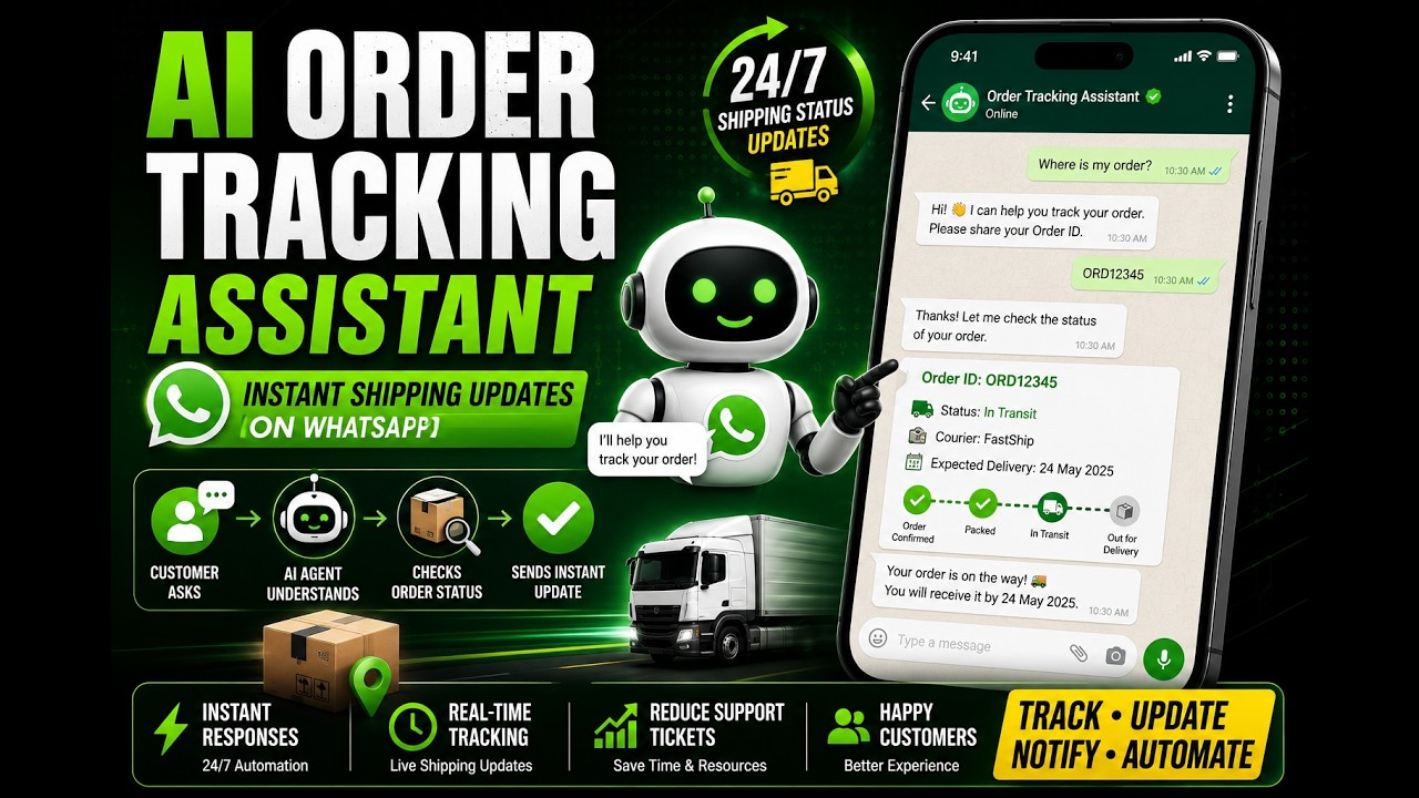 Automated Order Status Chatbot