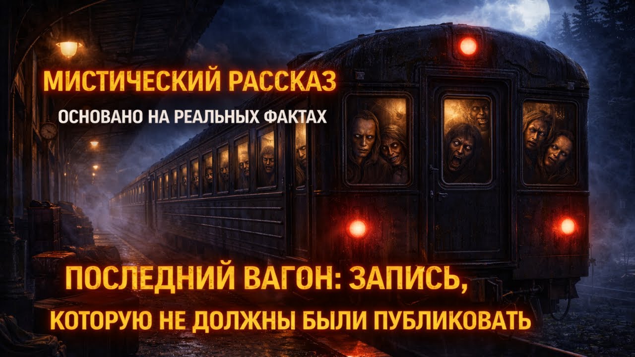 Последний вагон запись которую не должны были опубликовать.