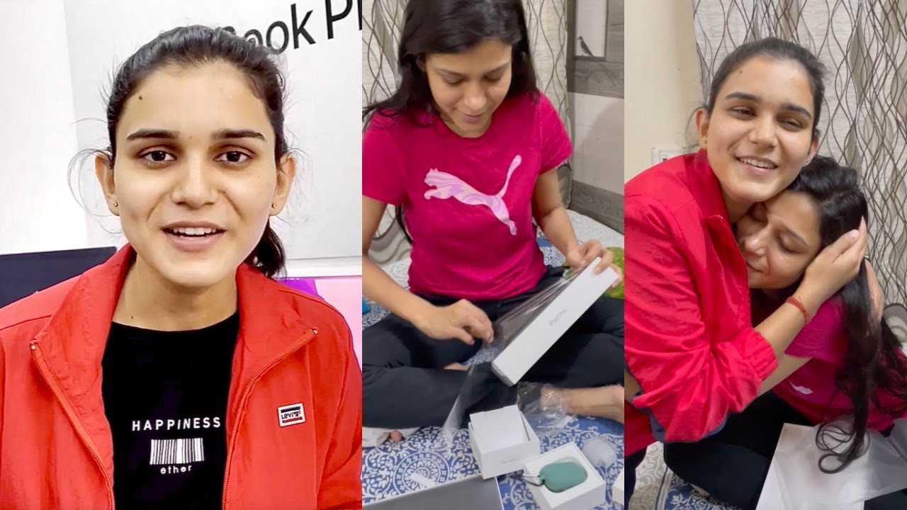 Surprise Gifts for Sister's Birthday | Himanshi Singh