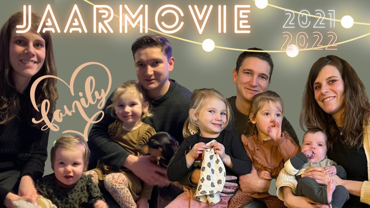 Onze Jaarmovie 2021-2022. Oud & Nieuw! Jaarvlog. Vondenhoffjes Familievloggers.