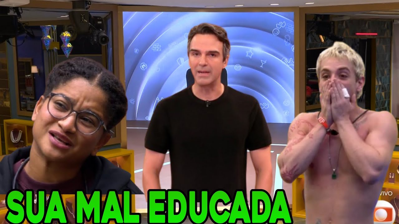 BBB 26: TADEU SURTA E CHAMA MILENA DE MAL EDUCADA INSUPORT&Aacute;VEL APOS GRAVE ATITUDE SER TOMADA