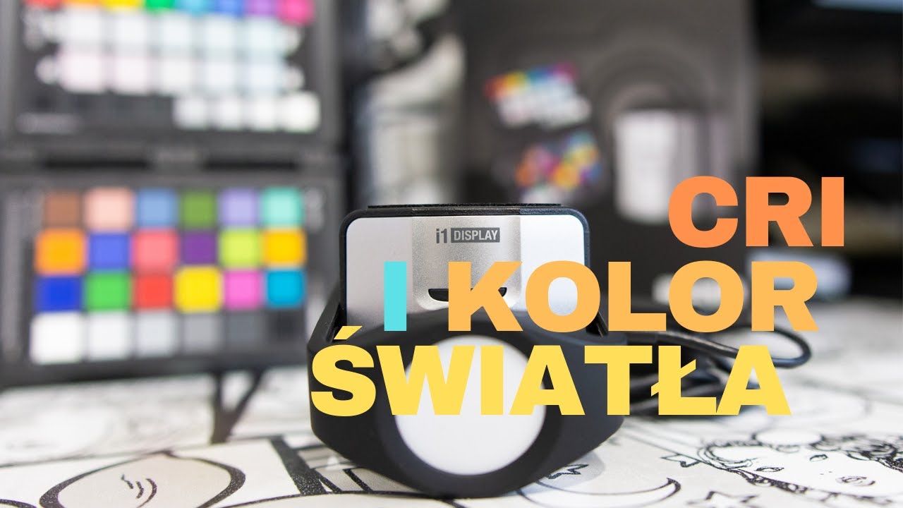 CRI, czyli kolor światła halogenowego i błyskowego