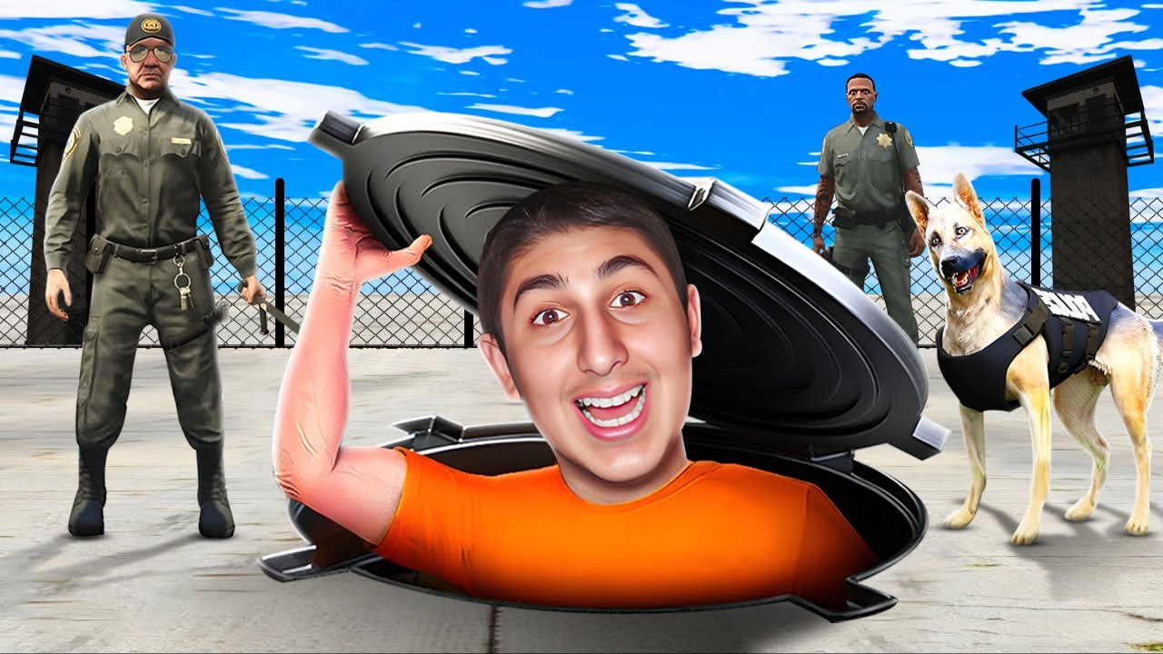 Απέδρασα από τη φυλακή στο GTA RP!