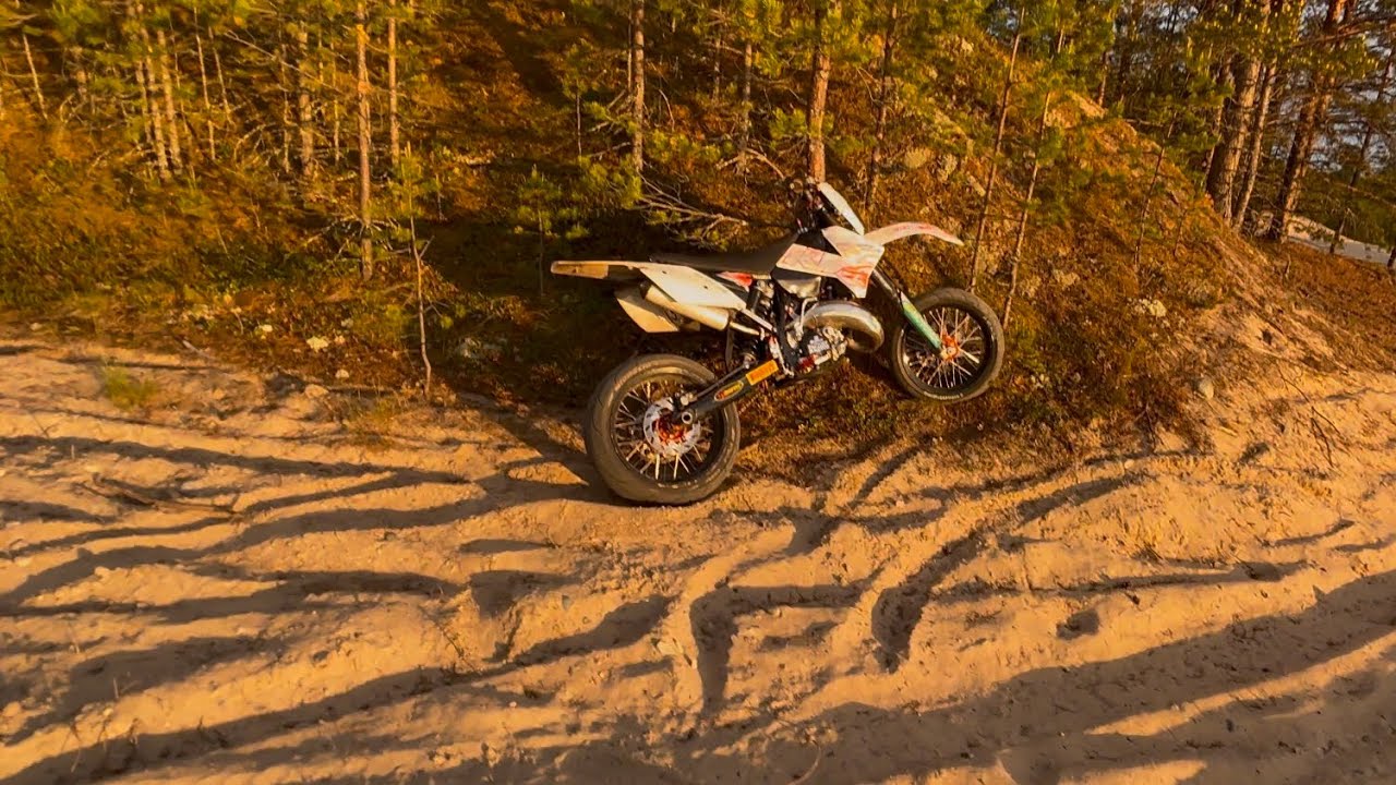 UUS PYÖRÄ! | ktm exc 125 kikkailua ja rupattelua