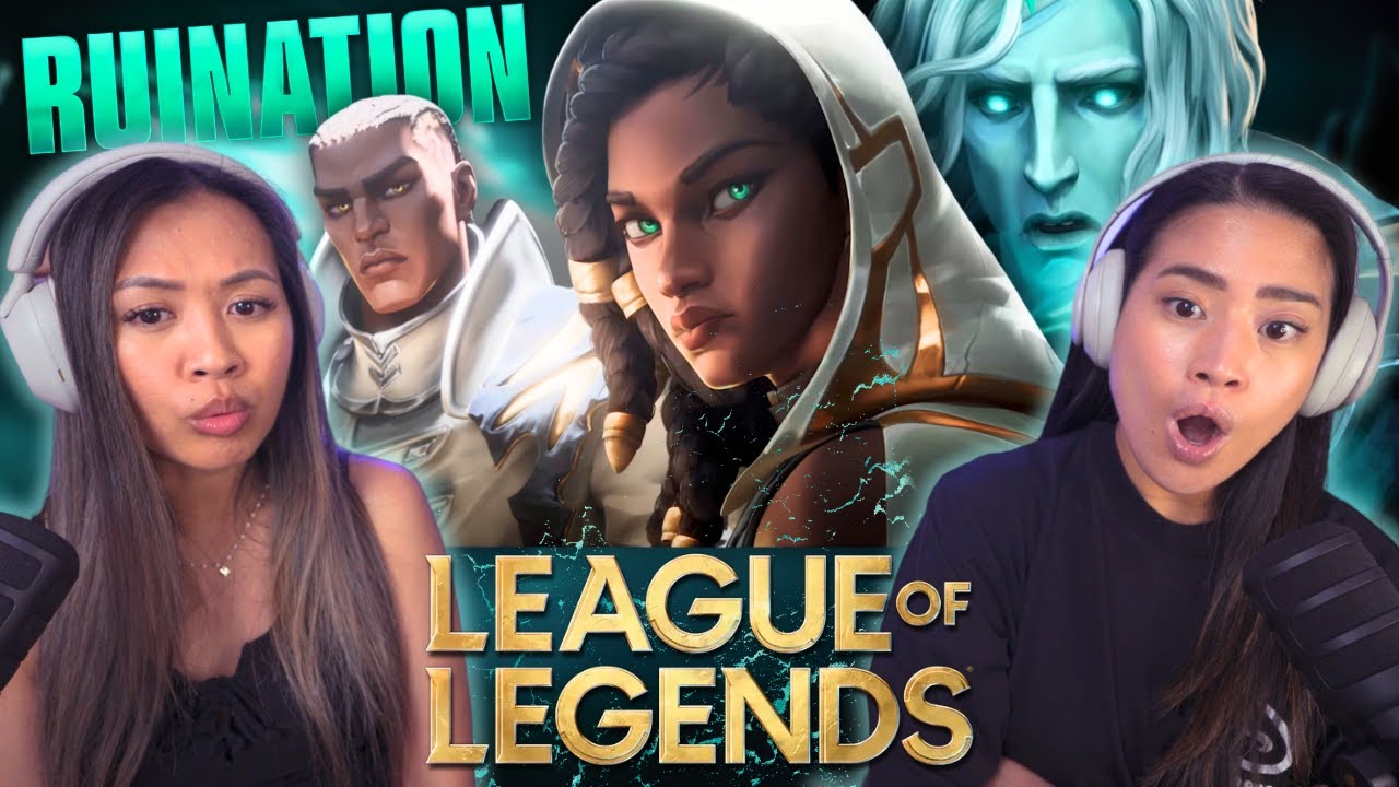 First Time Reaction: League of Legend's RUINATION EVENT & SENTINELS OF LIGHT