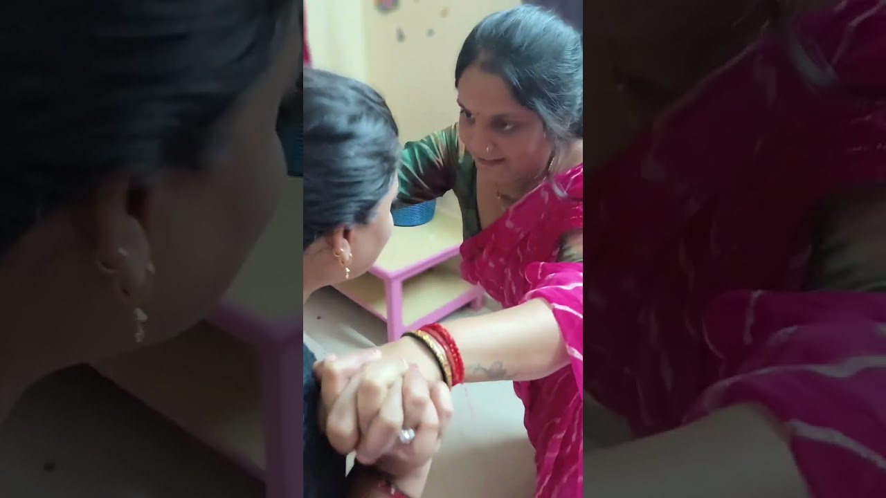 #Finger lock chest pushing challenge# and cheek rabbing challenge# #madhupoojachllengevideo