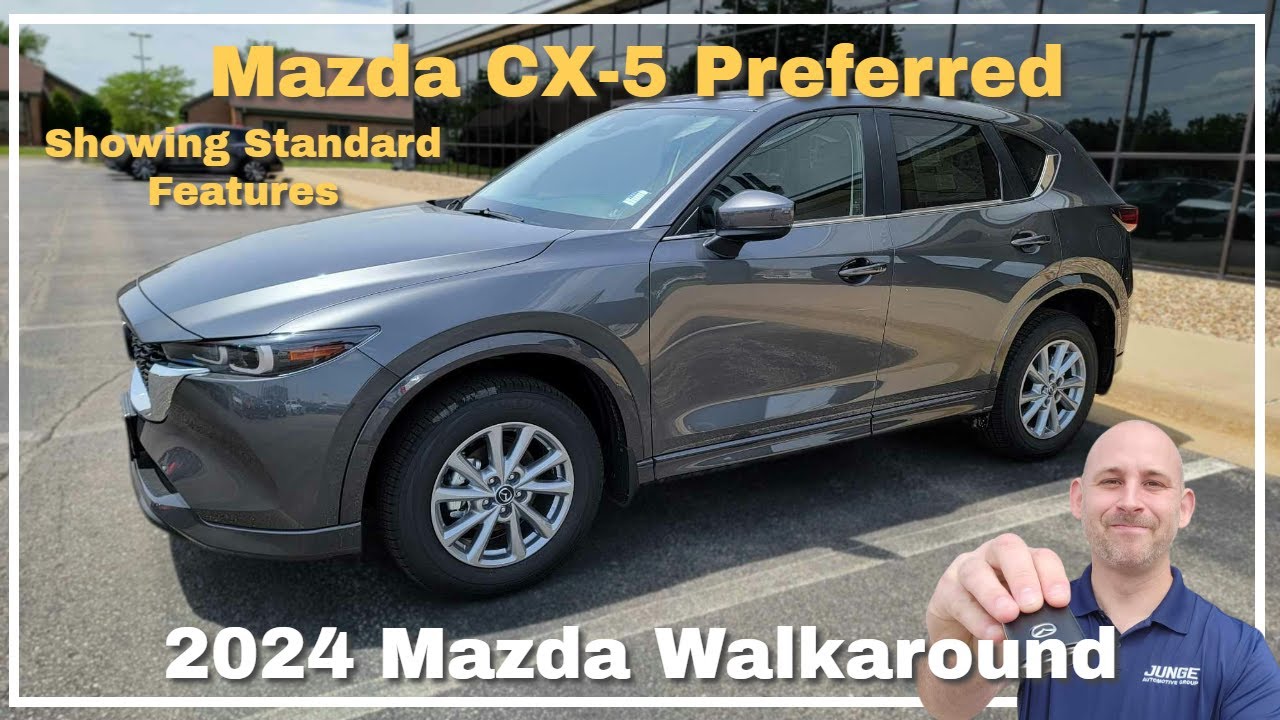 2024 Mazda CX-5 Preferred Standard Features Walkaround