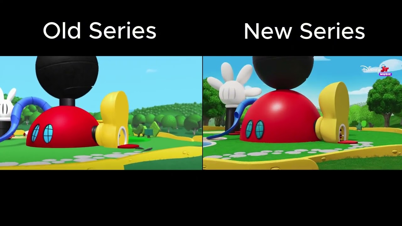 Mickey Mouse Clubhouse (Old Series) Vs. Mickey Mouse Clubhouse+ (New Series)