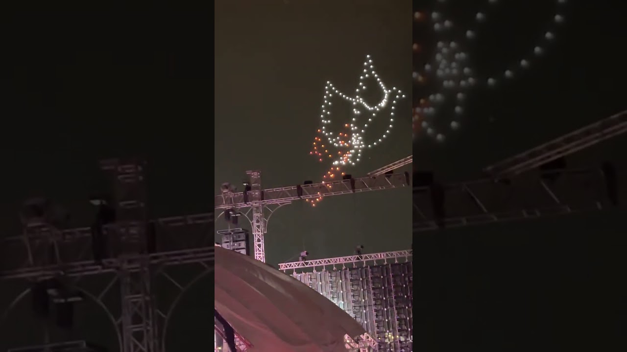 Jesus Is Lord Church Worldwide 47th Anniversary || Drone Show || Victory song