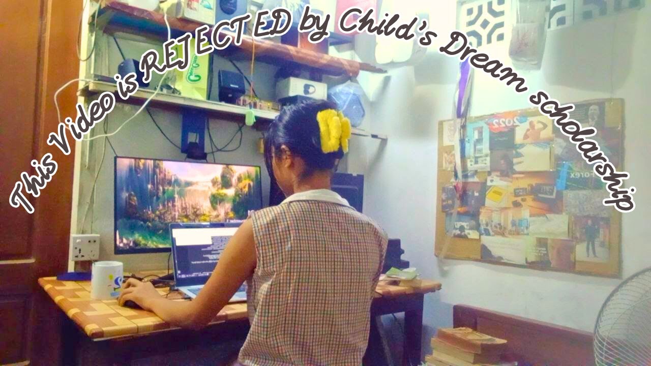 Child's Dream Scholarship REJECTED this presentation video | Don't make a mistake like me.