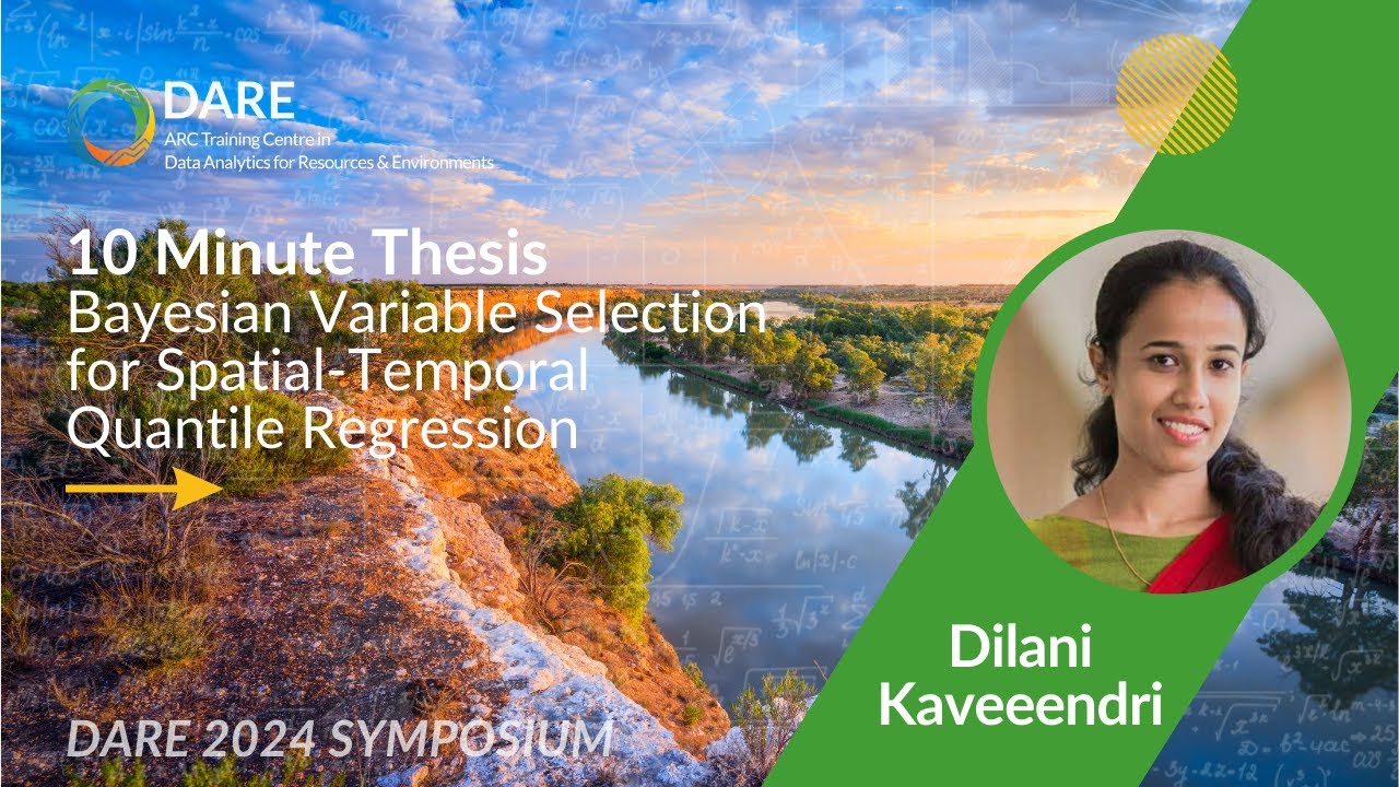 Bayesian Variable Selection for Spatial-Temporal Quantile Regression - DARE Symposium 2024
