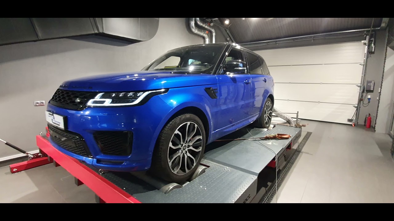 Range Rover Sport Supercharger 5.0 V8 Turbo 525KM strojenie silnika, chiptuning Mototronik