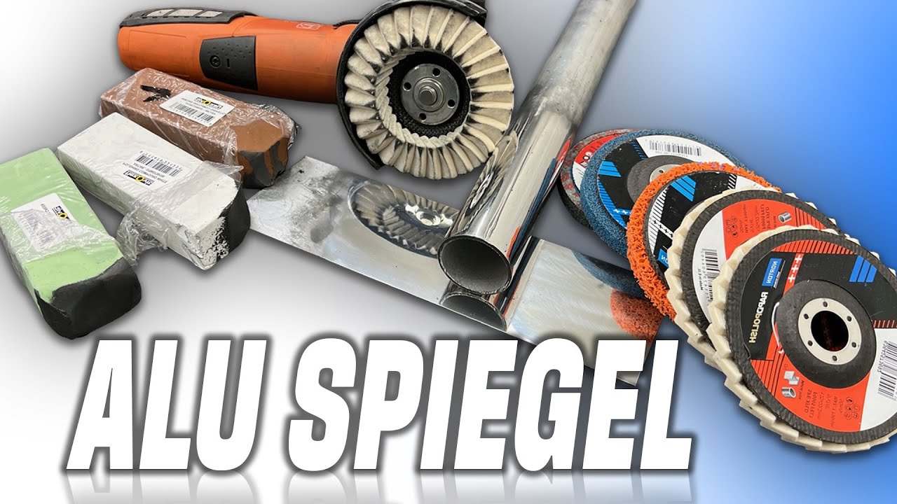 Alu Spiegel Polieren geht das ?  mit @TheMetalist @NortonAbrasivesEMEA Alu Polieren Schleifen