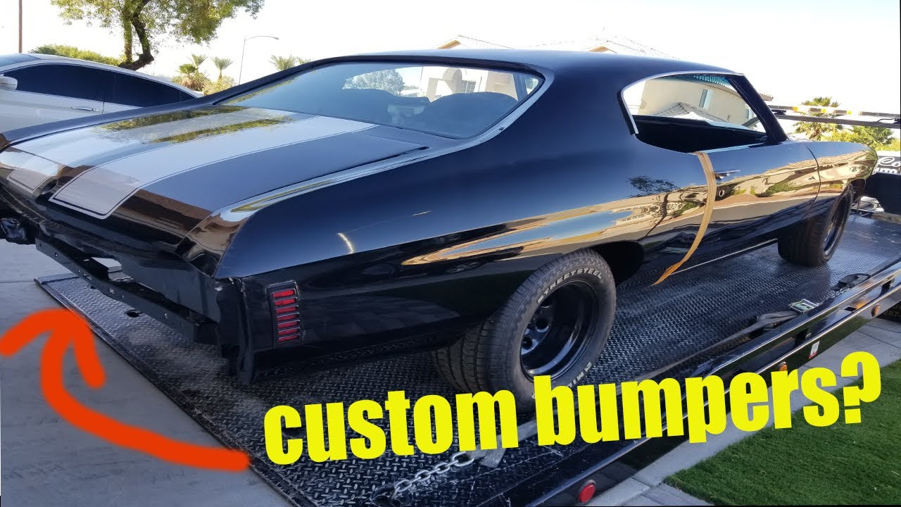 The Chevelle is finally getting some custom bumpers done!
