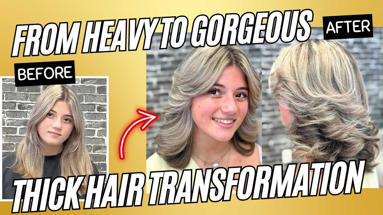 How To Cut Thick Hair Into Soft, Flowing Layers (Step-by-Step)