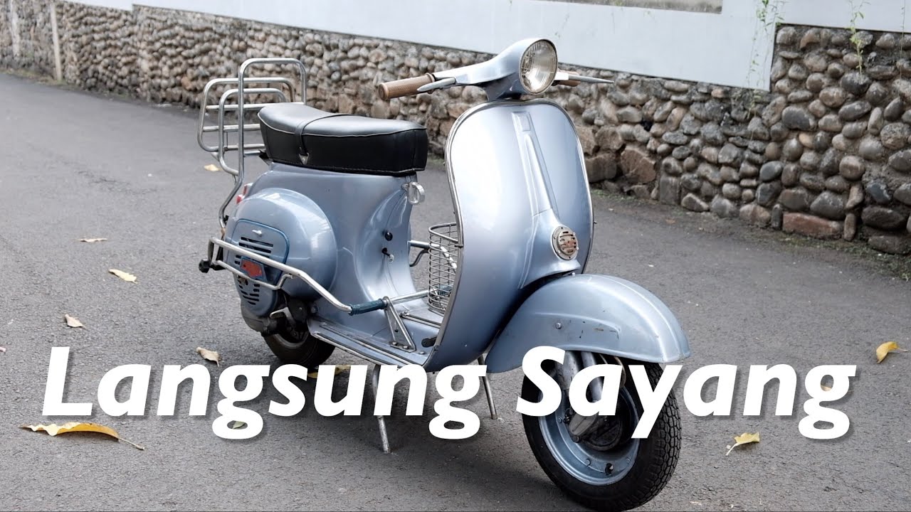 VESPA YANG SAYANG - 1966 Vespa Darling  #motovlog 262