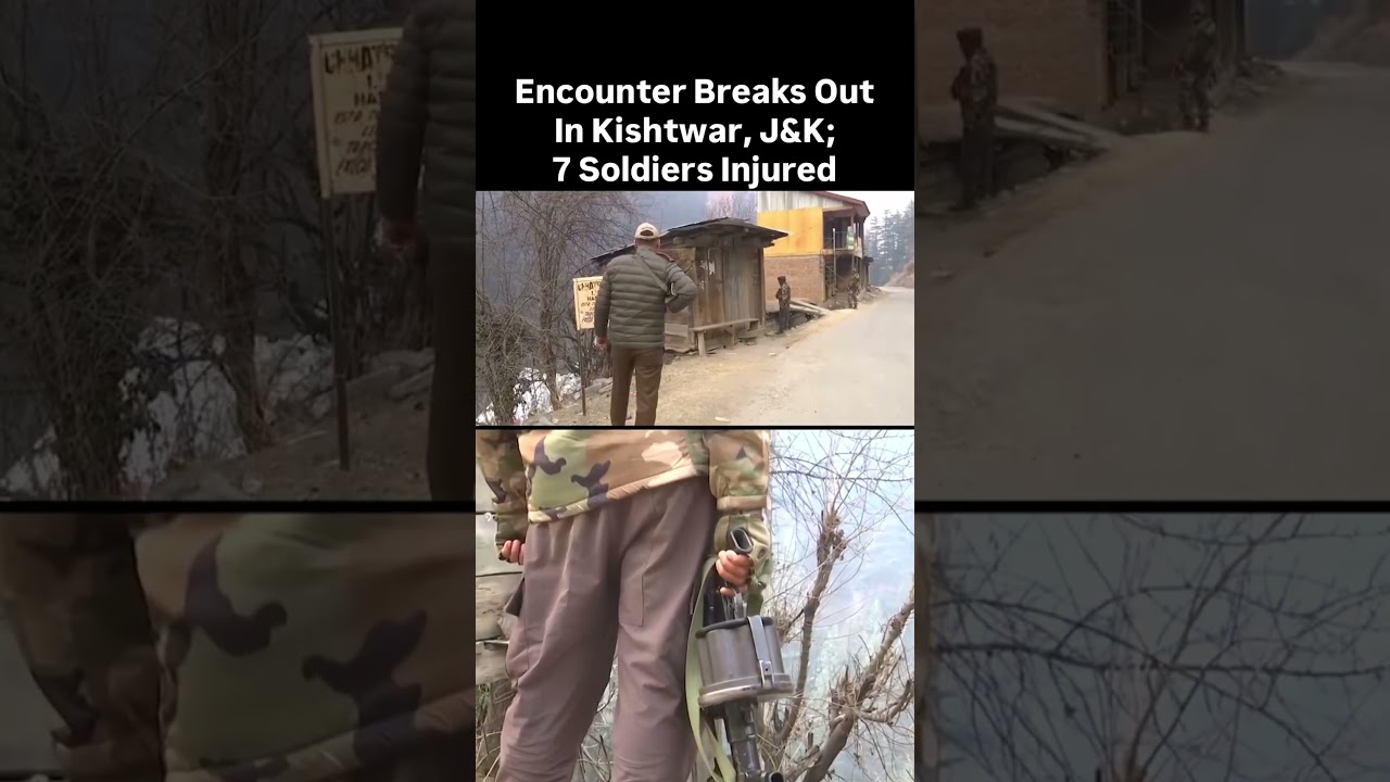 Major Encounter Breaks Out In J&K’s 
