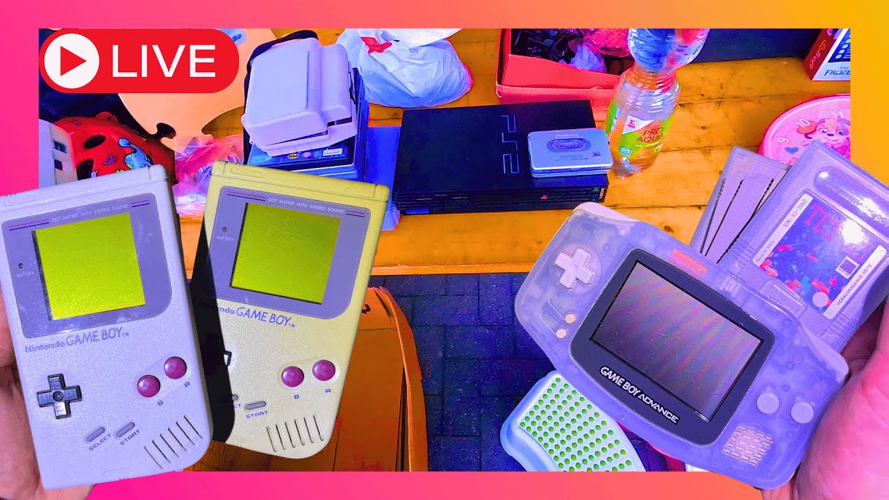 Flohmarkt Gameboy Gewitter ⛈️🔥